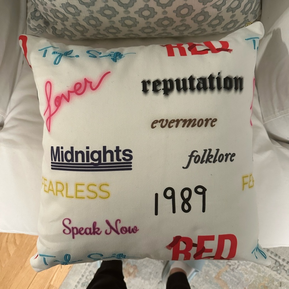 Taylor Swift Eras Tour Pillow